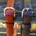 Hill Country Leather - exotic leather belt 1