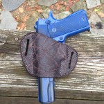 Hill Country Leather - elephant exotic leather bikini holster 1