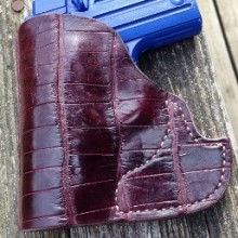 Hill Country Leather - exotic leather pocket holster 3