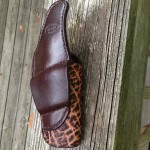 Hill Country Leather - elephant saa exotic leather holster 1