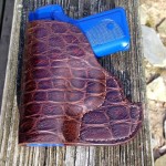Hill Country Leather - exotic leather pocket holster 1